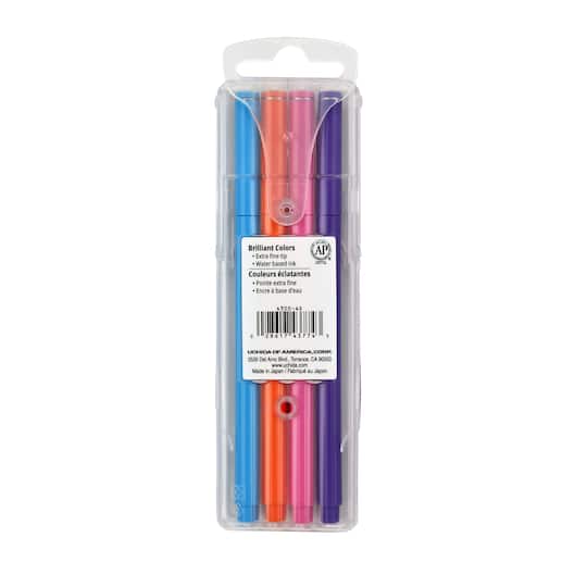 Marvy® Uchida LePen® Extra Fine 4 Brilliant Pen Set